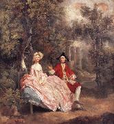 Conversation in a Park, Thomas Gainsborough